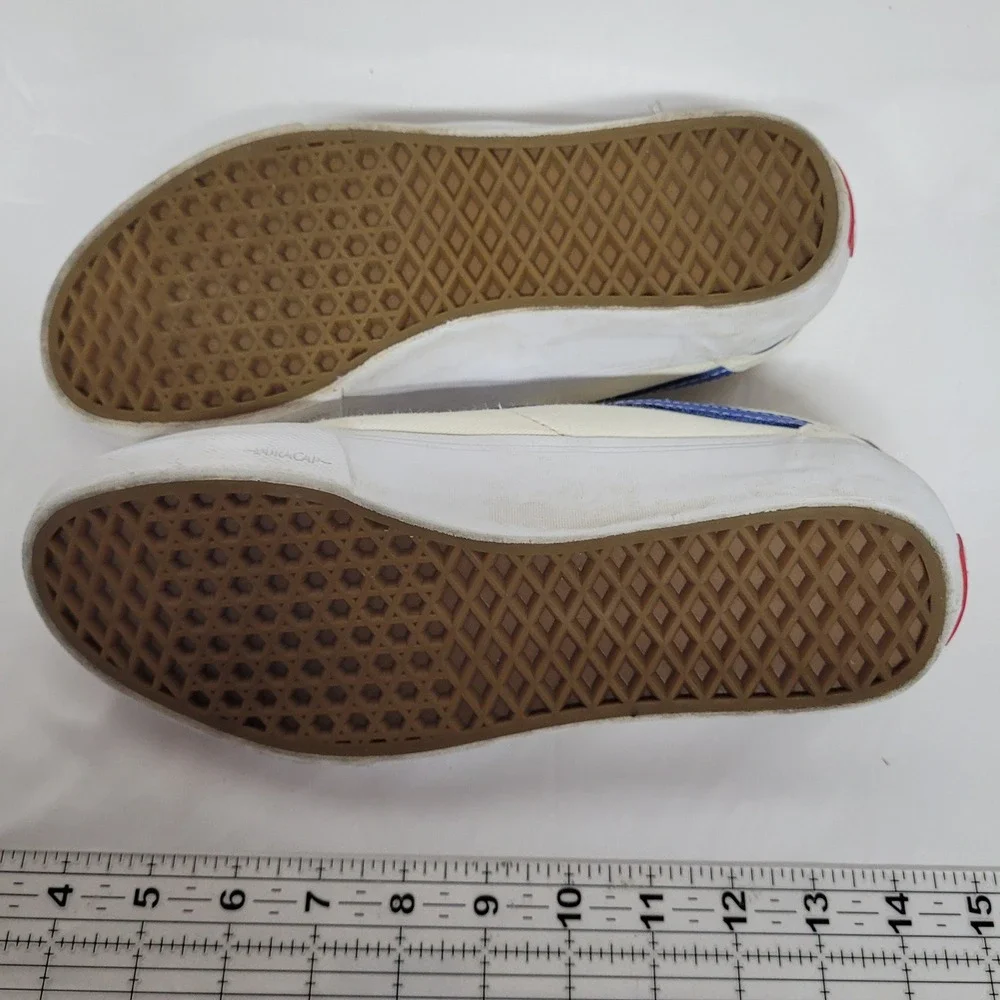Vans Pro 2 Cream Blue Skate Shoes Mens 8 721454